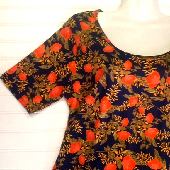 LLR Floral Perfect T Tunic Top-#0486 - Picture 4 of 12